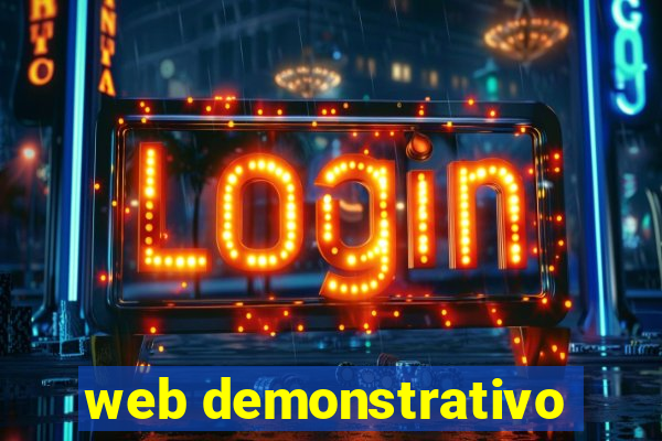 web demonstrativo